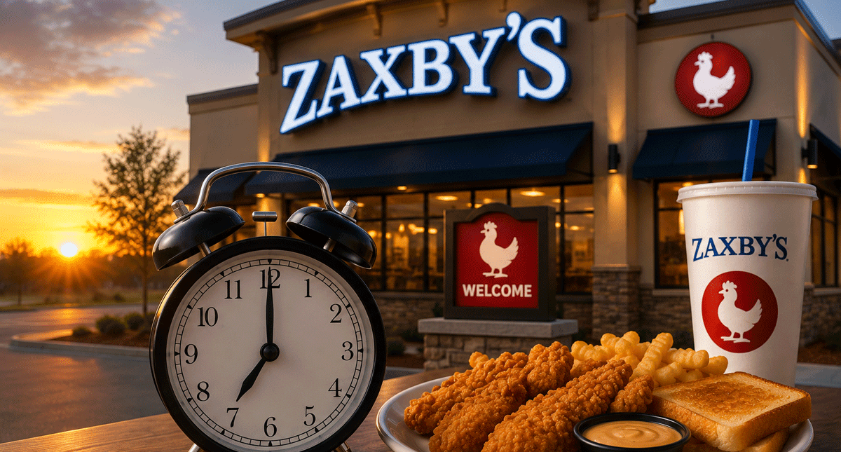What Time Does zaxby's Open?