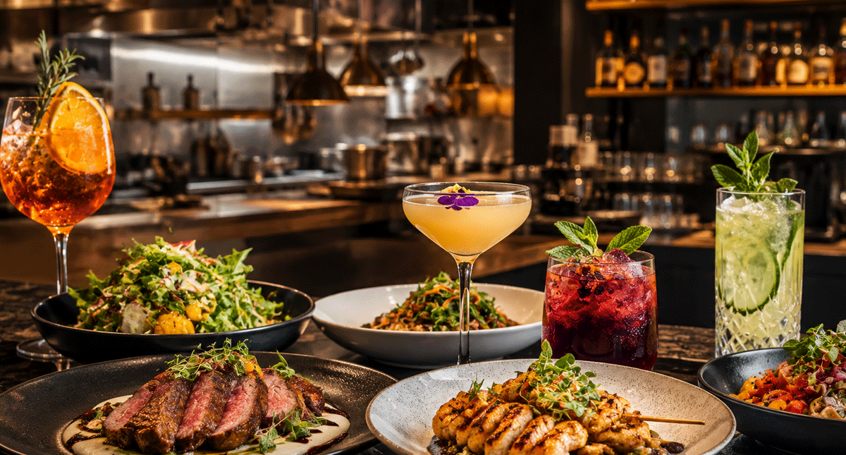 kitchen and kocktails menu