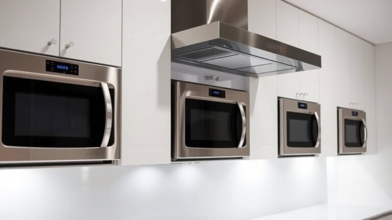 above range kitchen microwaves