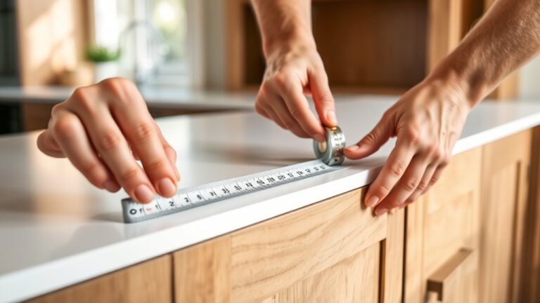 accurate kitchen cabinet measurement