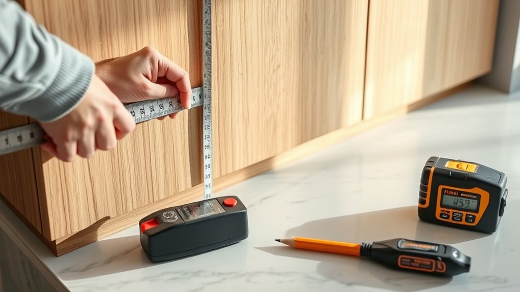 7 Steps to Accurately Measure Kitchen Cabinets 2 accurate kitchen cabinet measurements