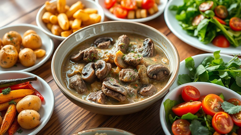 beef stroganoff side dish ideas