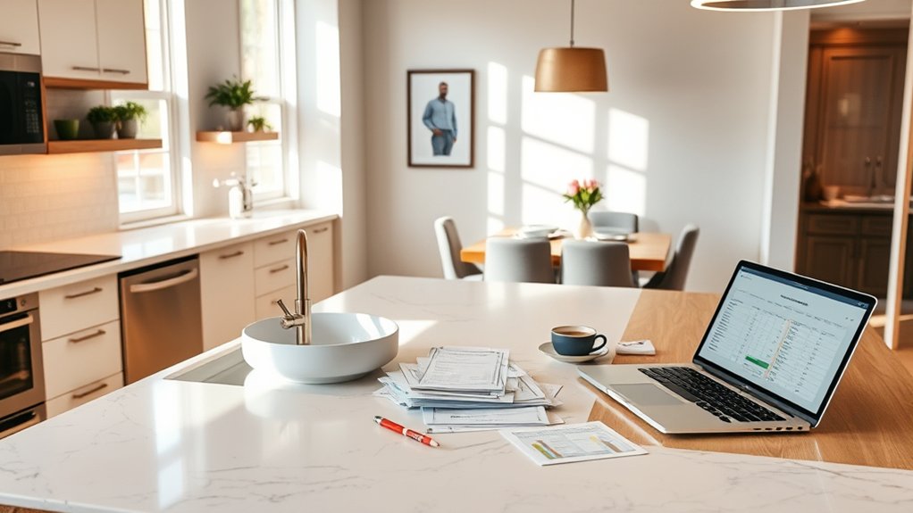 budgeting for kitchen renovation