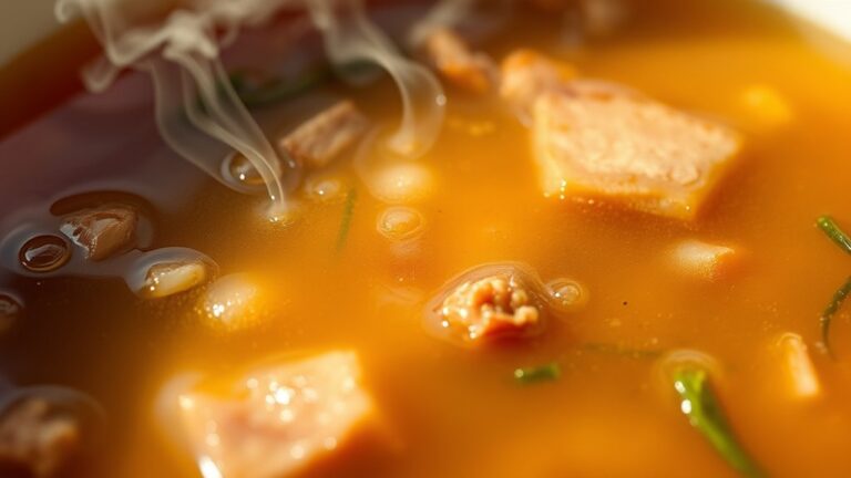 calories in beef broth