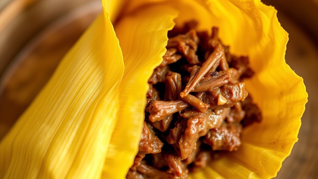 calories in beef tamale
