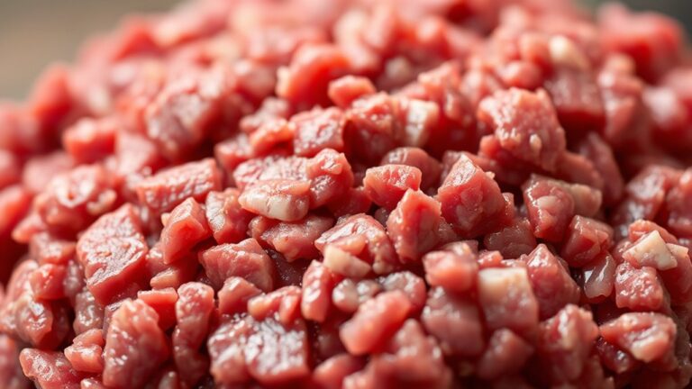 calories in ground beef