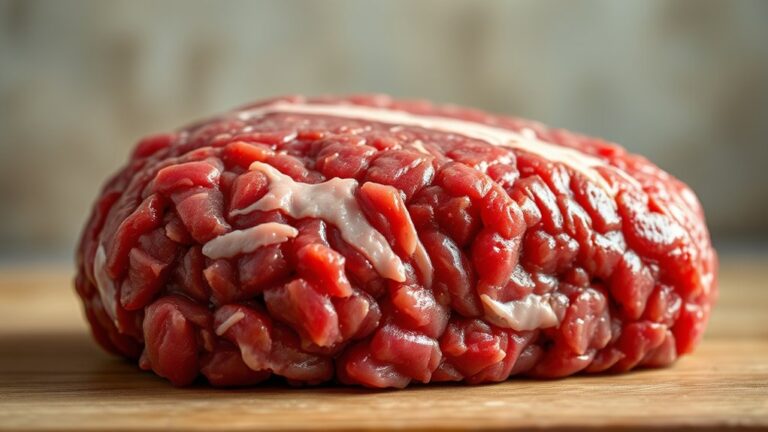 calories in ground beef
