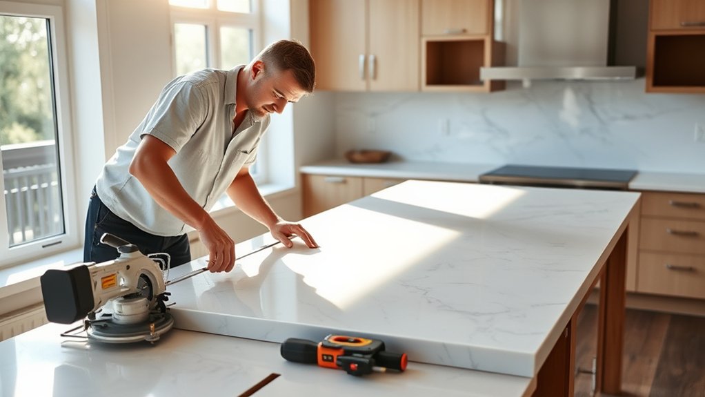 10 Simple Steps to Install Kitchen Countertops Like a Pro 2 choose ideal countertop material