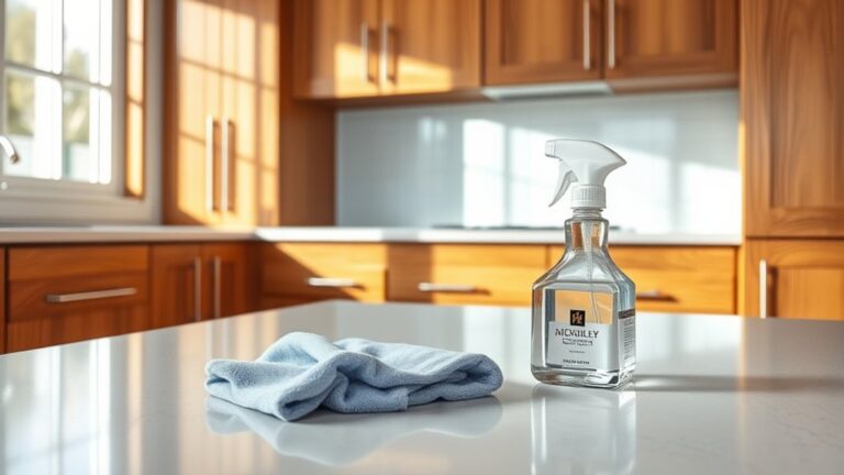 clean wood cabinets effectively