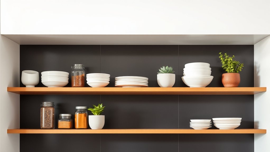 7 Tips for Styling Open Kitchen Shelves Like a Pro 2 define style and goals