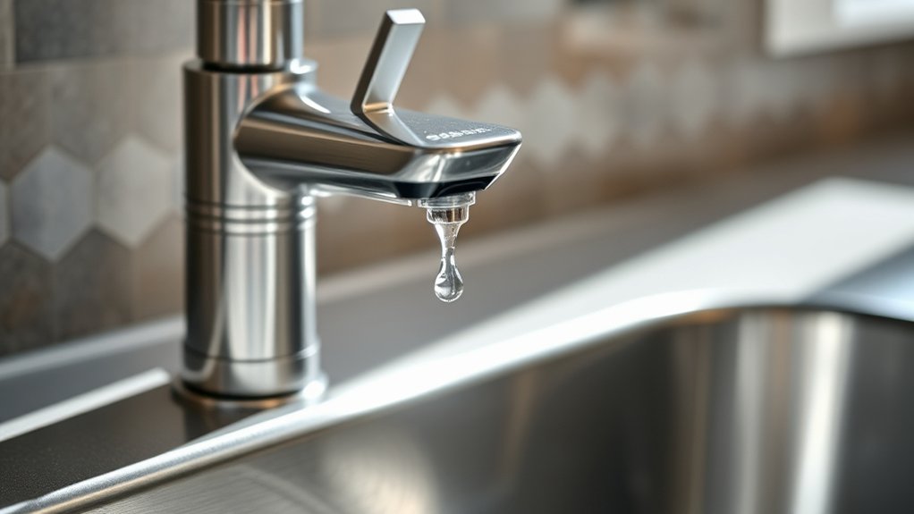 diagnose kitchen faucet leak