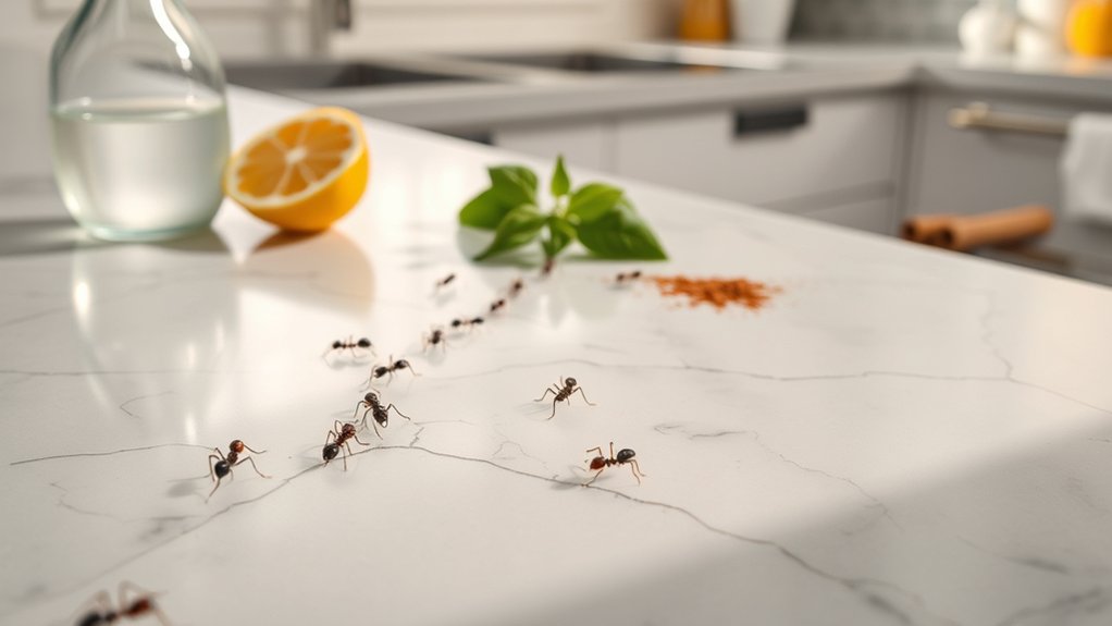 eliminate kitchen ants quickly