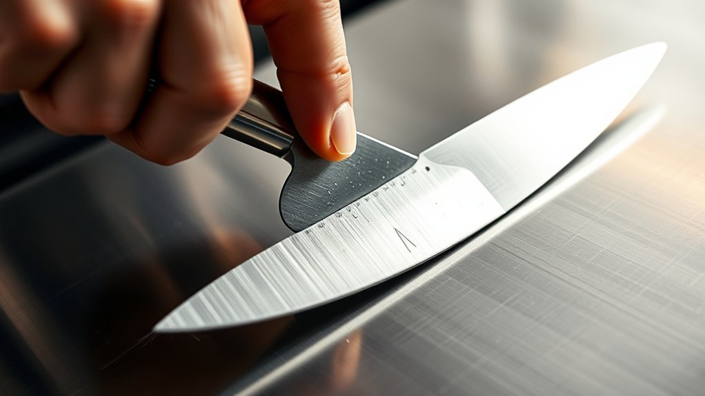 honing ensures knife safety