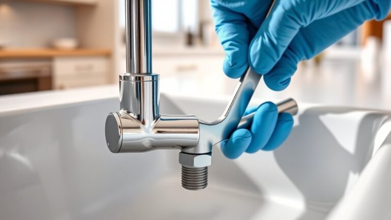 install kitchen faucet easily
