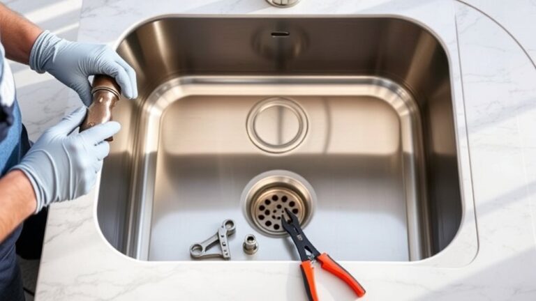 install kitchen sink easily