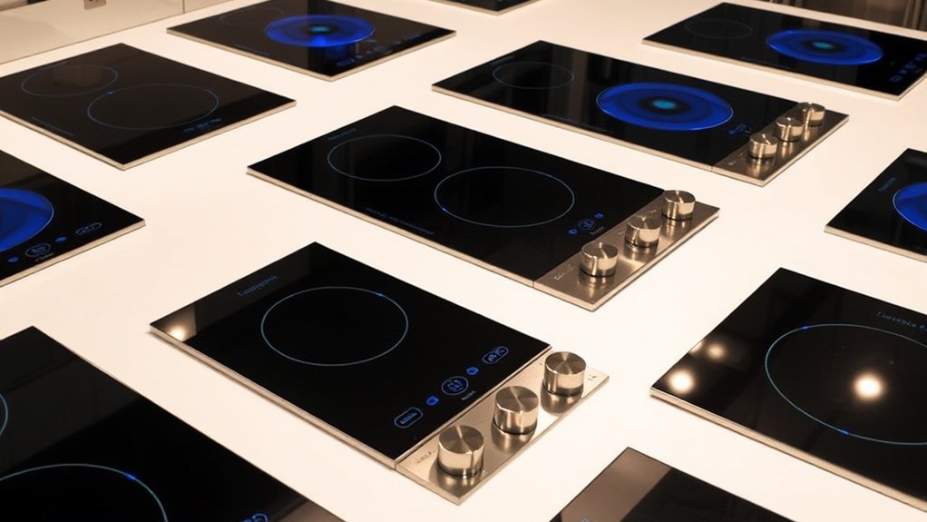 luxury electric ranges selection