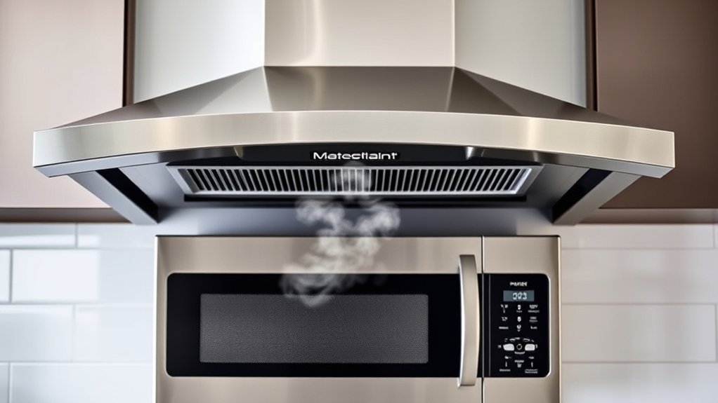 microwave exhaust hood function