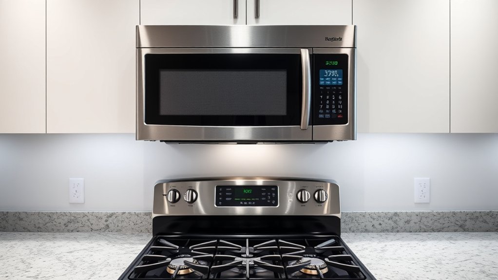 microwave placement affects cooking