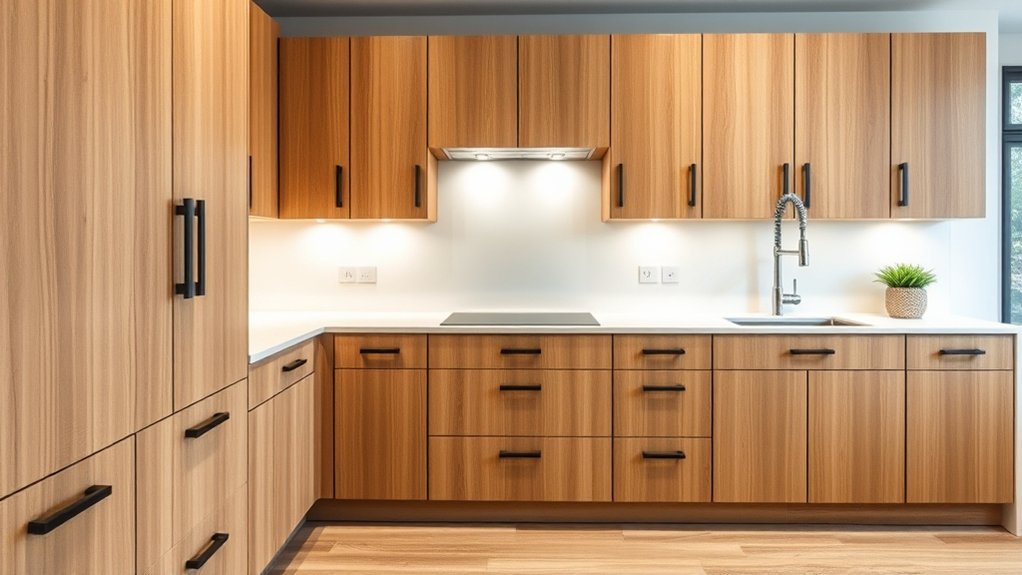 modernize oak kitchen cabinets