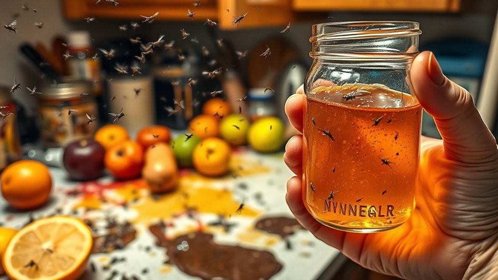 Effective Ways to Get Rid of Kitchen Gnats 2 moisture attracts kitchen gnats