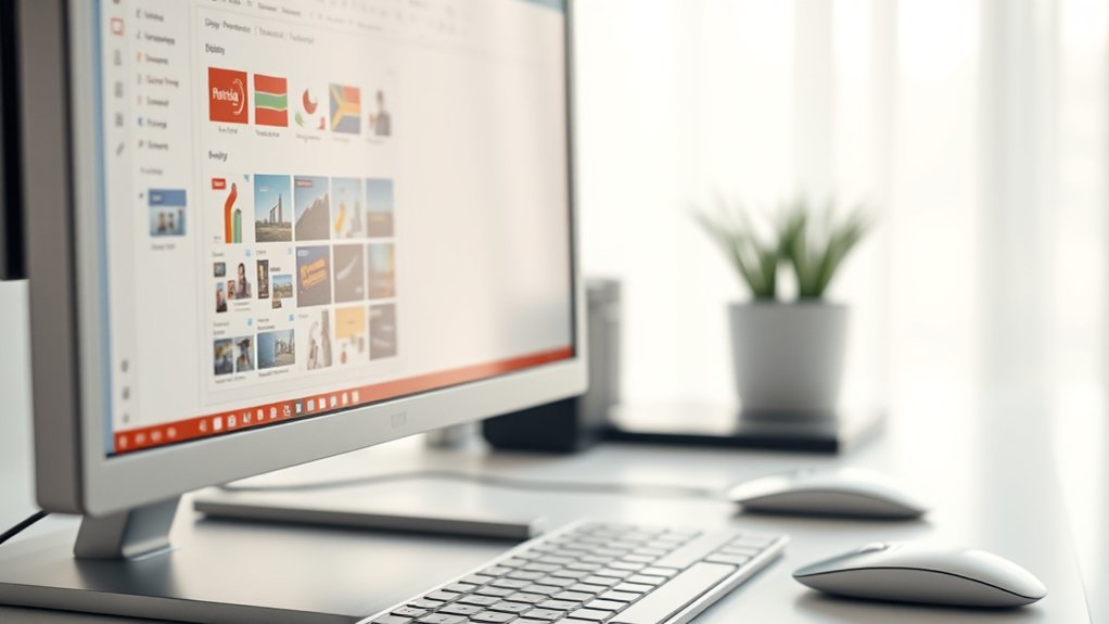 navigating powerpoint s thumbnail pane