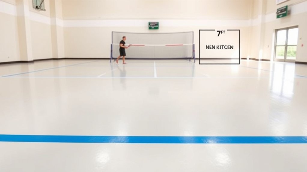 non volley zone promotes strategy