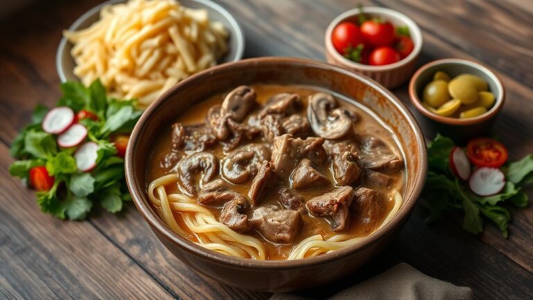 perfect sides for stroganoff