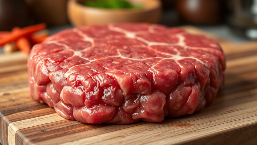 protein content in beef