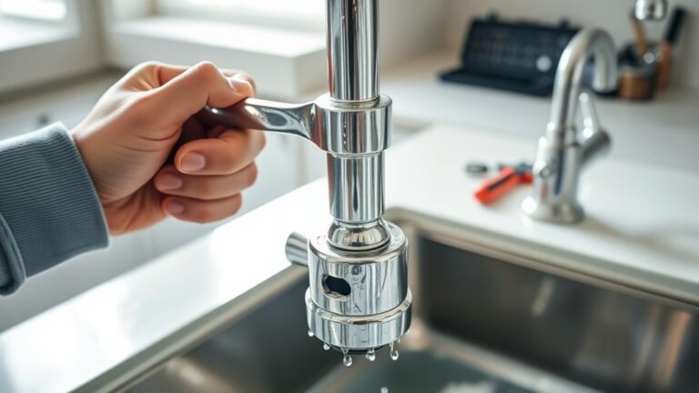 remove kitchen faucet easily