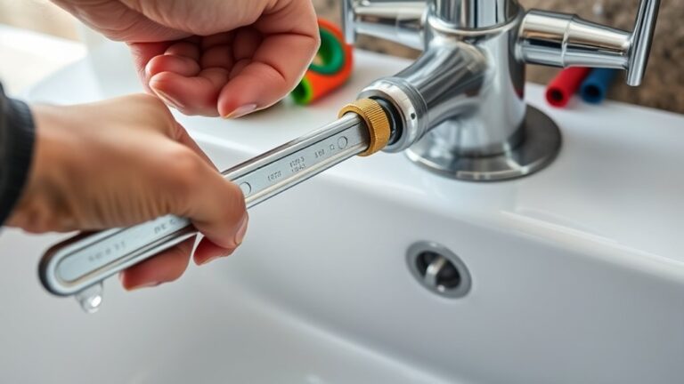 repairing a kitchen faucet