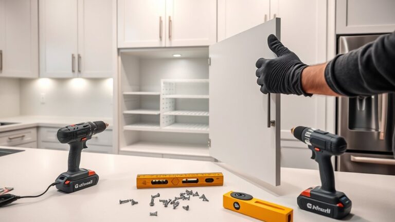 replace kitchen cabinets easily
