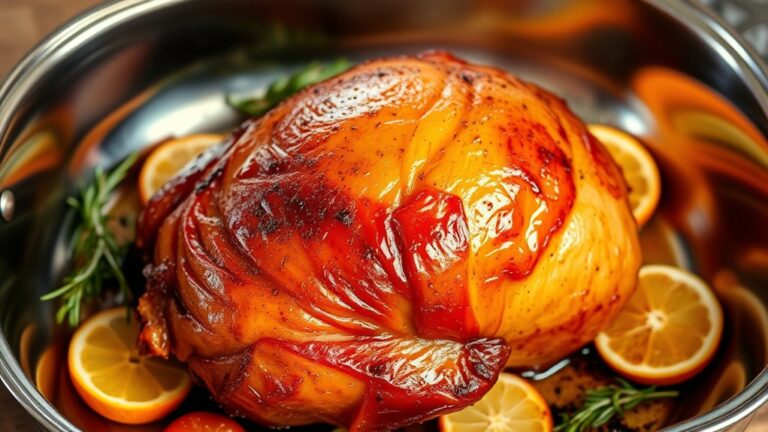 roast ham in roaster
