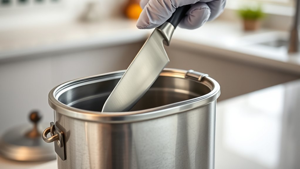 safe knife disposal essential