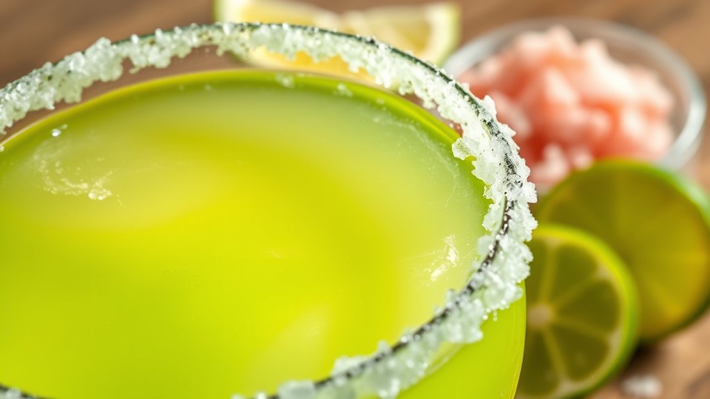 salt enhances margarita flavor