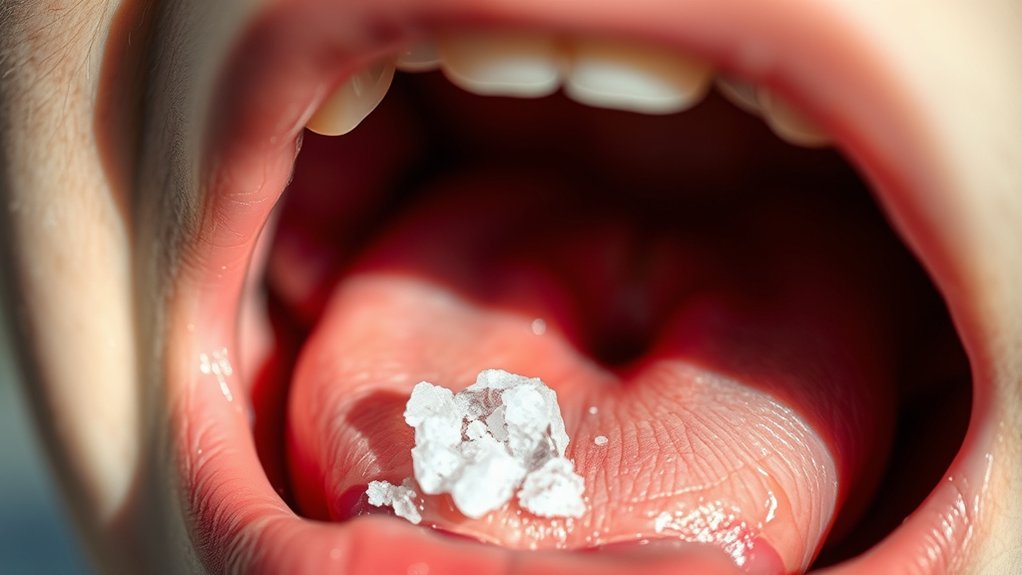 salt on canker sore