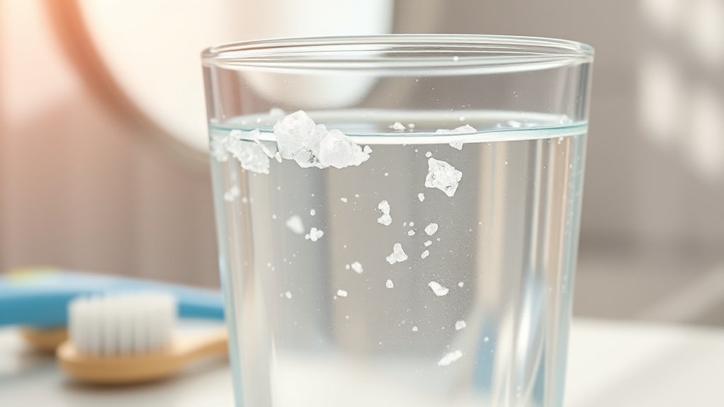 salt water for relief