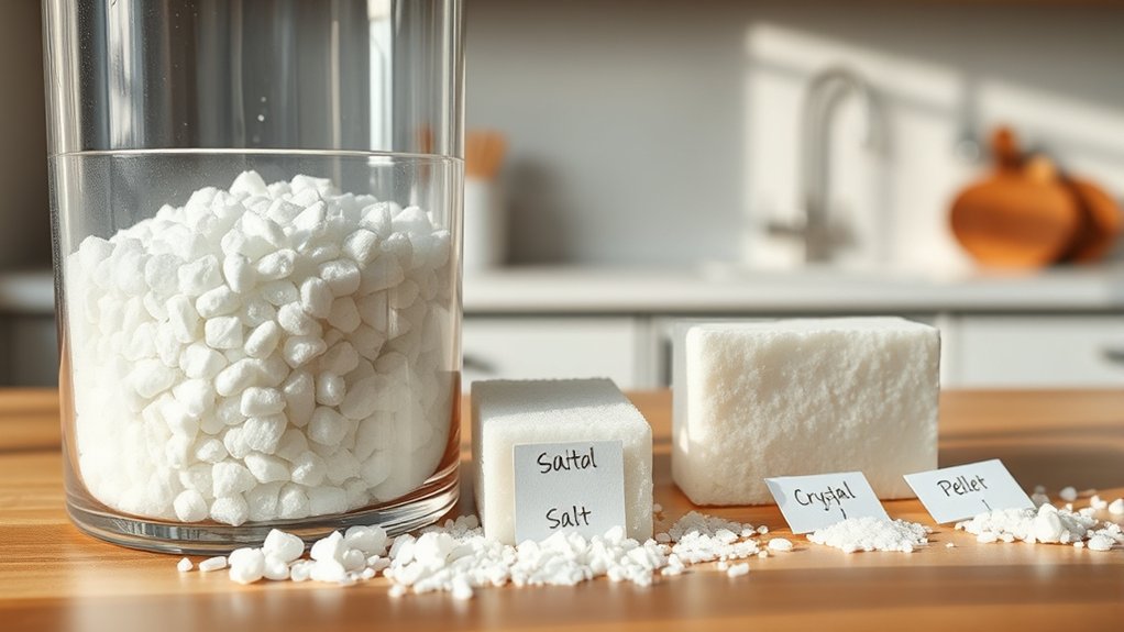 selecting salt for softener