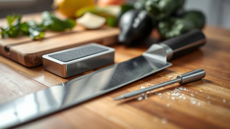sharpening kitchen knives easily