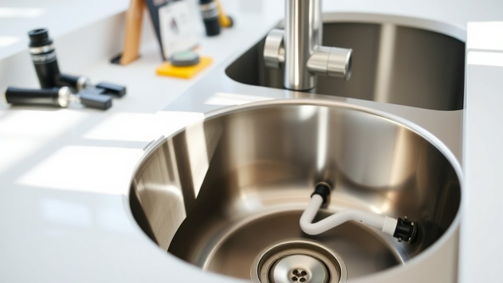signs for sink replacement