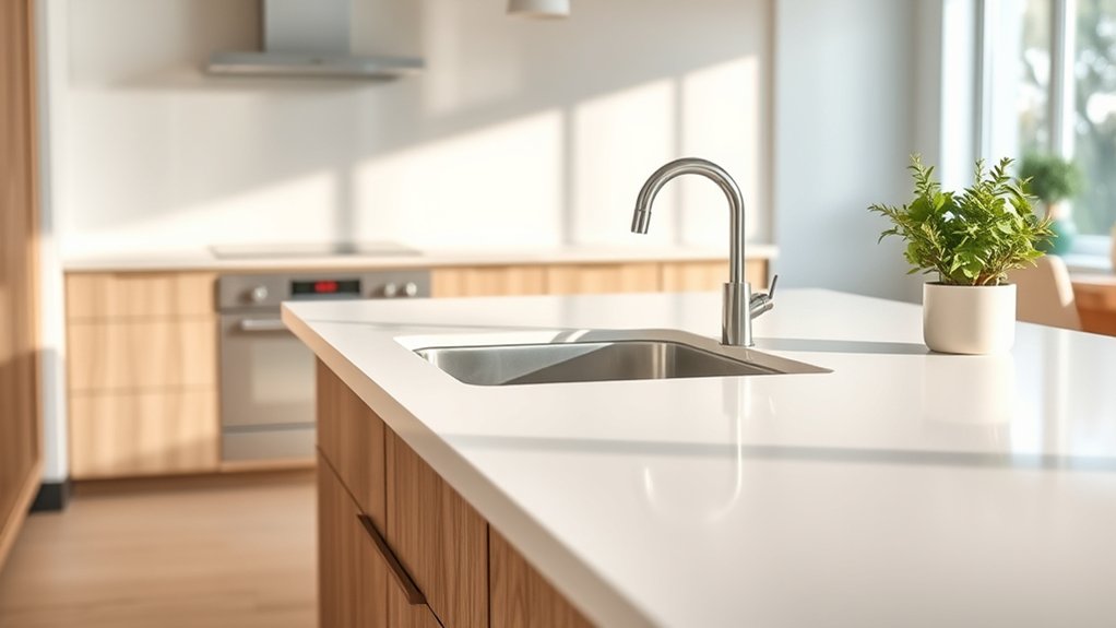 standard kitchen counter height