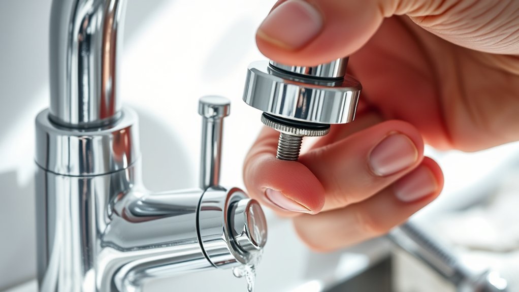 tighten kitchen faucet easily